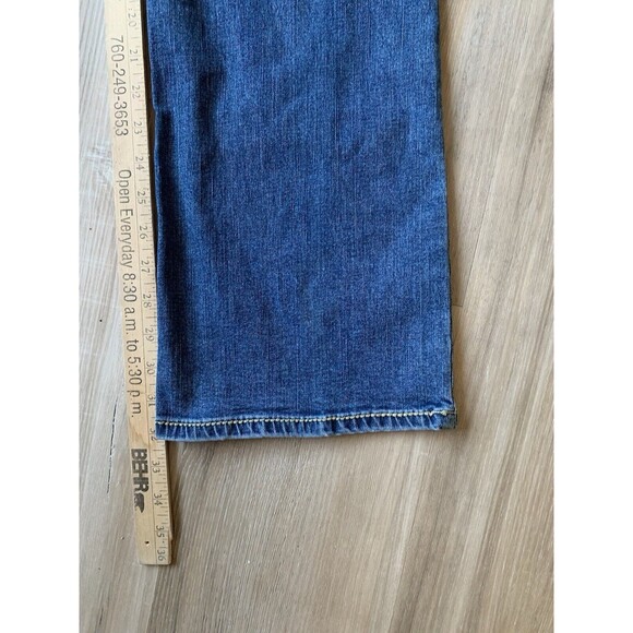 Supplies By Union Bay Tummy Smoothing Jeans Style Amy Embroidered Pockets Sz 14 - Picture 13 of 15